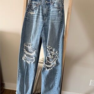 American Eagle Outfitters Light Blue Denim